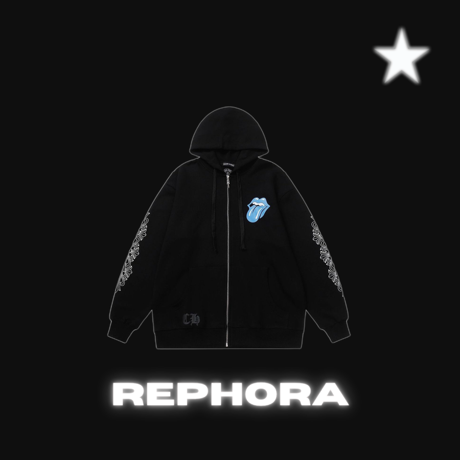 Chrome Hearts Zip-Up Hoodie