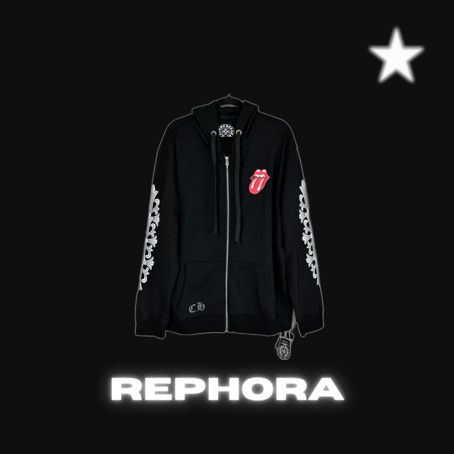 Chrome Hearts Zip-Up Hoodie